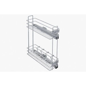 Механизм в базу 150мм.глуб.500мм,мягкий ход,хром