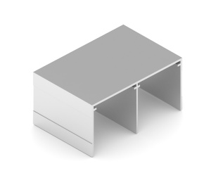 Направляющая верхняя  хром мат. 5400мм