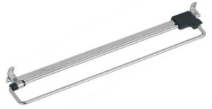 Штанга выдвижная 400 мм никель 5704