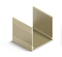 Верхняя направляющая однополозная ЗОЛОТО (6м) STERN (под 37,5 ролик) XSEK-122