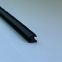 Уплотнитель для фасадного профиля  ПР-1 чёрный