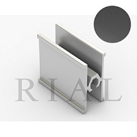 KR09 Горизонтальный межсекционный профиль Графит зернистый  5,9м