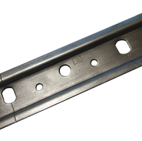 Шина для кухонных шкафов L- 2м,толщ 33*1,0мм(оцинкованная) Уралплит