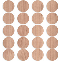 REXAU Заглушка самоклеющаяся D14мм (20шт) Вишня Гамильтон