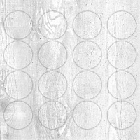 REXAU Заглушка самоклеющаяся D20мм (12шт) Бетон белый