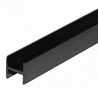 Планка соеденительная для щита 6мм Черная