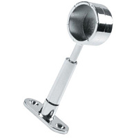 Штангодержатель овальный н/ножке 30*15, рег. скв-й, хром 2021