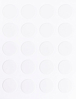 REXAU Заглушка самоклеющаяся D20мм (12шт) Белоснежный