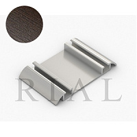 KR05 Ходовой двойной профиль Венге тёмный 5,9 м