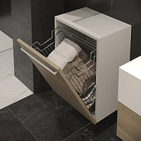 Корзина для белья навесная в базу 550мм Starax (480*290*500мм)