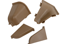 Комплект фурнитуры BL44-163  DIY к 101/101/139/146/166  (2 загл.,1 внутр. угол,1 внеш.угол