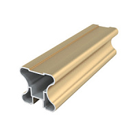 Профиль вертикальный Н, зол.мат. 5400 мм