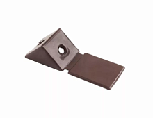 Уголок пластиковый № 10 (КОРИЧНЕВЫЙ)