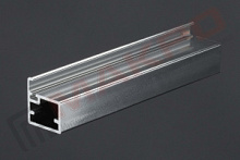 Фасадный профиль  Хром глянец ПР-1 5800 мм