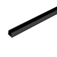 KR 101 Профиль П-образный Софт Тач Черный 5,5