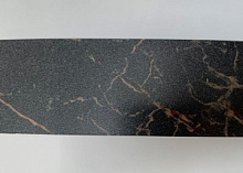 Кромка Мрамор марквина чёрный глянец 1,5х42 мм АБС SH