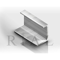 RP04 Профиль задней двери ДСП Хром глянец 4,9