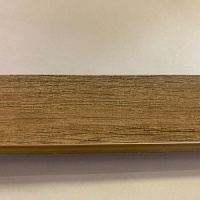 Пристеночный бортик REHAU Деревянные блоки 1563U 112 Perfetto-line 4200 мм