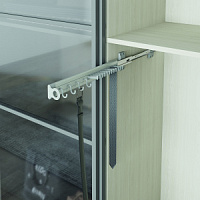 Вешалка для галстуков и ремней, Starax, (85х460х90 мм), правая