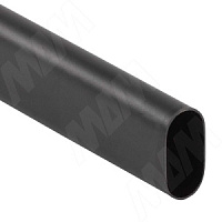 Труба овальная 30*15*0,7*3000мм черный