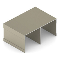 Направляющая верхняя шампань  5400мм