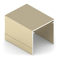 Направляюая верхняя однополозн  5400мм золото