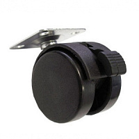 Опора колесная d 40 мм,со стопором