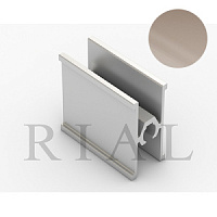 KR09 Горизонтальный межсекционный профиль Бейлис глянец 5,9 м
