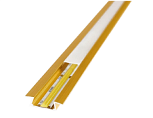 Встраиваемый Золото профиль с экраном в инд.упаковке 2000*21*7мм