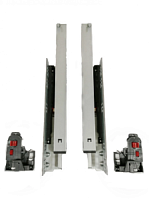 Направляющие скрытого монтажа Push to open URALPLIT 350 мм (с 3D клипсой)