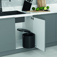 Starax Мусорное ведро Waste Bin 10л.(365*300*380) Черное