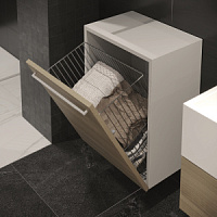 Корзина Starax для белья с креплением на дверцу,500 мм