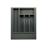 Лоток для столовых приборов в базу 600мм,Темно-серый