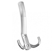 Крючок трехрожковый 2343А перфорация, хром (30шт.) (10702070/261125/5415084, КИТАЙ)